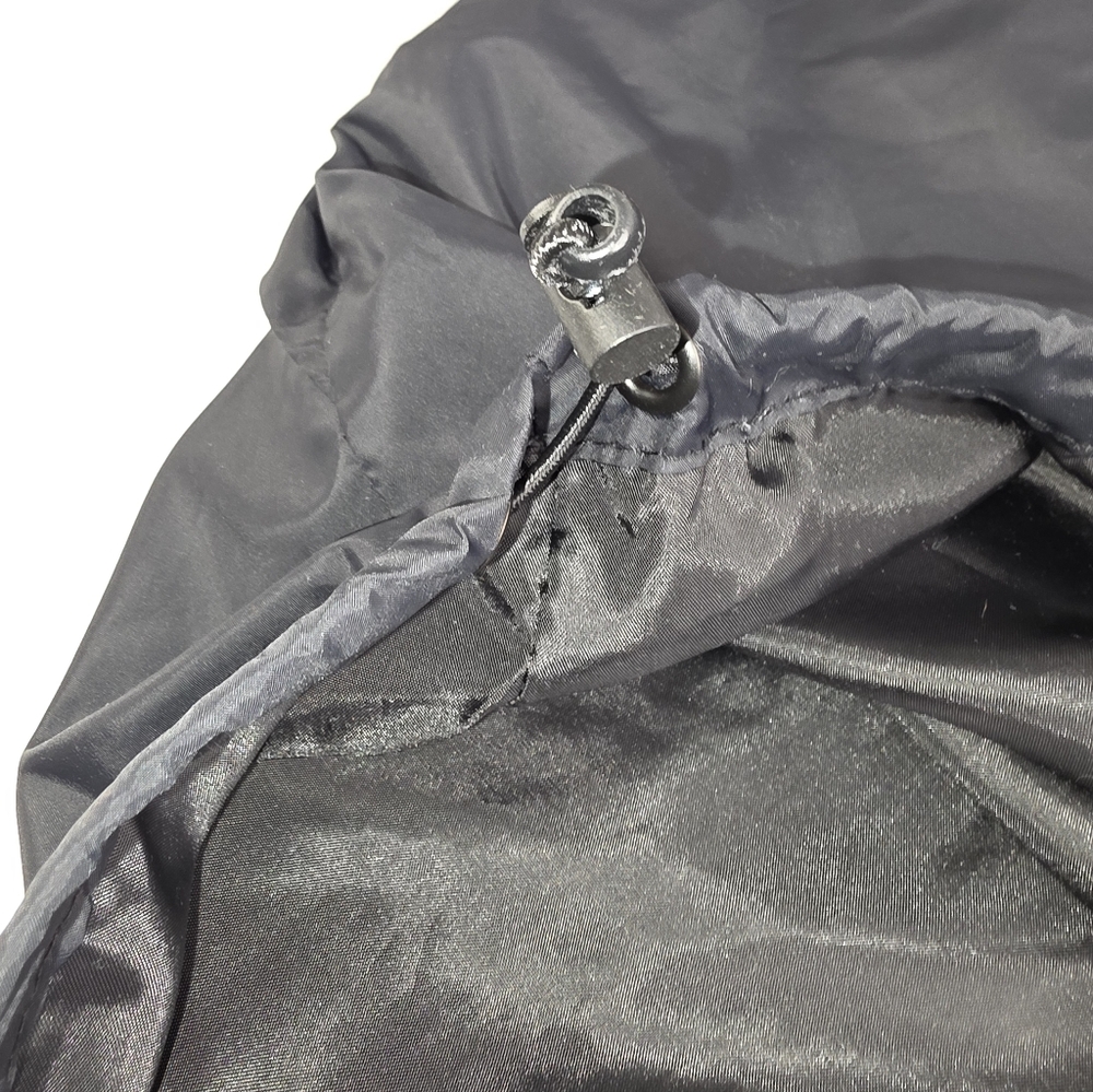 Aeropostale Men's Windbreaker Jacket Lightweight Gray Black Size XL CK-1508 - Picture 8 of 10